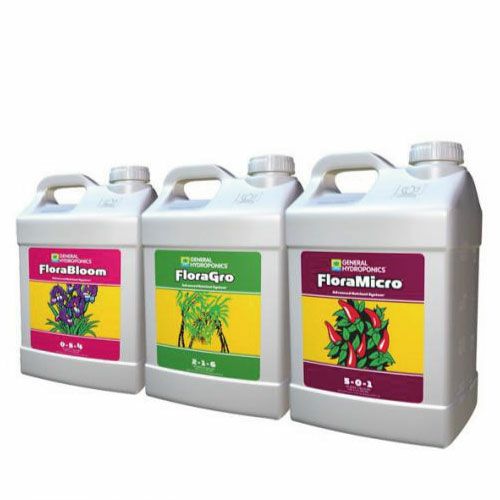 GH フローラ 9.46Lの激安販売 Gro/Bloom/Micro 3本セット 水耕栽培肥料